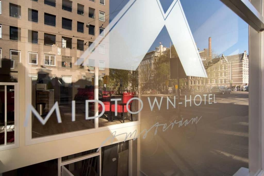 Midtown Hotel Twin Studio Amsterdam Exterior foto